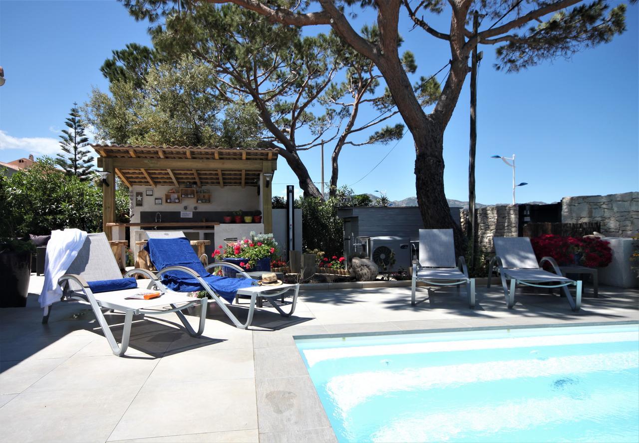 Appart Bleu Azur Apartment Saint-Florent  Luaran gambar